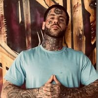 Eddie Flick, artist at I-45 Ink